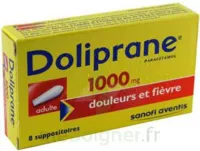 Doliprane 1000 Mg Suppositoires Adulte 2plq/4 (8) à Paris